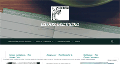 Desktop Screenshot of lavozdelmako.wordpress.com
