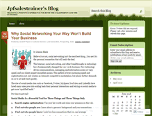 Tablet Screenshot of jpfsalestrainer.wordpress.com