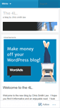 Mobile Screenshot of chrissmithlaw.wordpress.com