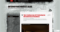 Desktop Screenshot of antonioyrocinante.wordpress.com