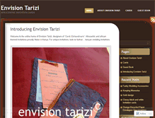 Tablet Screenshot of envisiontarizi.wordpress.com