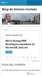 Mobile Screenshot of antoniohurtado.wordpress.com