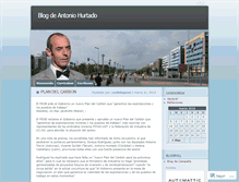 Tablet Screenshot of antoniohurtado.wordpress.com