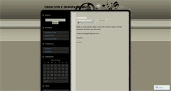 Desktop Screenshot of creacioneimagen.wordpress.com