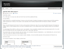 Tablet Screenshot of excessive.wordpress.com