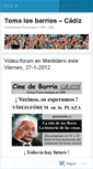 Mobile Screenshot of cadiztomalosbarrios.wordpress.com