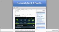 Desktop Screenshot of galaxyfanatics.wordpress.com