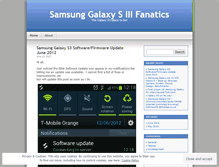 Tablet Screenshot of galaxyfanatics.wordpress.com