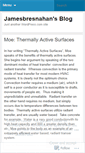 Mobile Screenshot of jamesbresnahan.wordpress.com