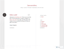 Tablet Screenshot of liarecastcal609.wordpress.com