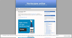 Desktop Screenshot of loshoroscopos.wordpress.com