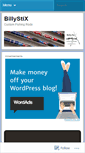 Mobile Screenshot of billystixrods.wordpress.com