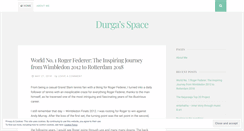 Desktop Screenshot of durgasspace.wordpress.com