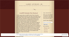 Desktop Screenshot of larryatchleyjr.wordpress.com