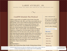 Tablet Screenshot of larryatchleyjr.wordpress.com