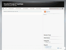 Tablet Screenshot of istanbulfotograftoplulugu.wordpress.com