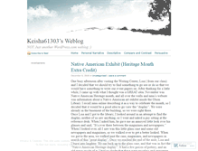 Tablet Screenshot of keisha61303.wordpress.com