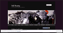 Desktop Screenshot of inkbeauty.wordpress.com