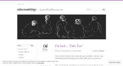 Desktop Screenshot of ednosramblings.wordpress.com