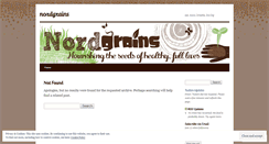 Desktop Screenshot of nordgrains.wordpress.com