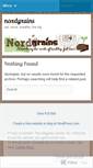 Mobile Screenshot of nordgrains.wordpress.com
