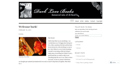 Desktop Screenshot of darklovebooks.wordpress.com