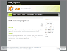 Tablet Screenshot of dmkdeportes.wordpress.com