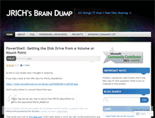 Tablet Screenshot of jrich523.wordpress.com