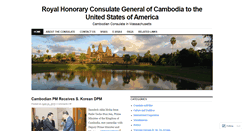 Desktop Screenshot of cambodianconsular.wordpress.com
