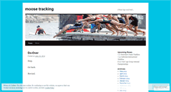 Desktop Screenshot of moosetracking.wordpress.com