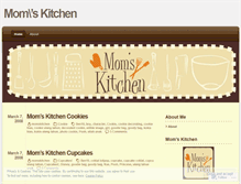 Tablet Screenshot of momskitchen.wordpress.com