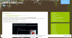 Desktop Screenshot of jamiecarmichael.wordpress.com