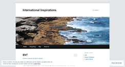 Desktop Screenshot of internationalinspirations.wordpress.com