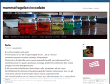 Tablet Screenshot of mammafragolaecioccolato.wordpress.com