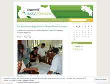 Tablet Screenshot of encuentroscr.wordpress.com