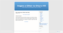 Desktop Screenshot of imagenseglitter.wordpress.com