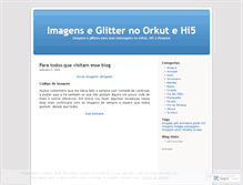 Tablet Screenshot of imagenseglitter.wordpress.com