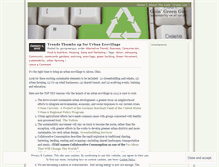 Tablet Screenshot of goingreenguy.wordpress.com