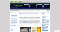 Desktop Screenshot of cvreps.wordpress.com