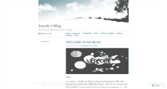 Desktop Screenshot of joycely.wordpress.com