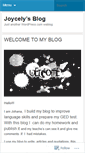 Mobile Screenshot of joycely.wordpress.com
