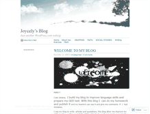 Tablet Screenshot of joycely.wordpress.com