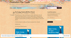 Desktop Screenshot of evanstonfairtrade.wordpress.com