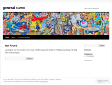 Tablet Screenshot of generalsumo.wordpress.com