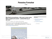 Tablet Screenshot of parastou.wordpress.com