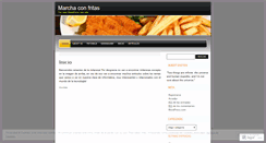 Desktop Screenshot of marchaconfritas.wordpress.com