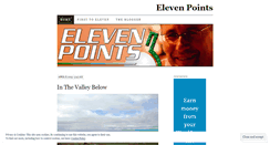 Desktop Screenshot of elevenpoints.wordpress.com