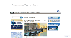 Desktop Screenshot of cruiseandtravelshop.wordpress.com