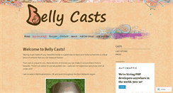 Desktop Screenshot of bellycasts.wordpress.com