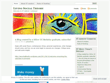Tablet Screenshot of livingtheory102.wordpress.com